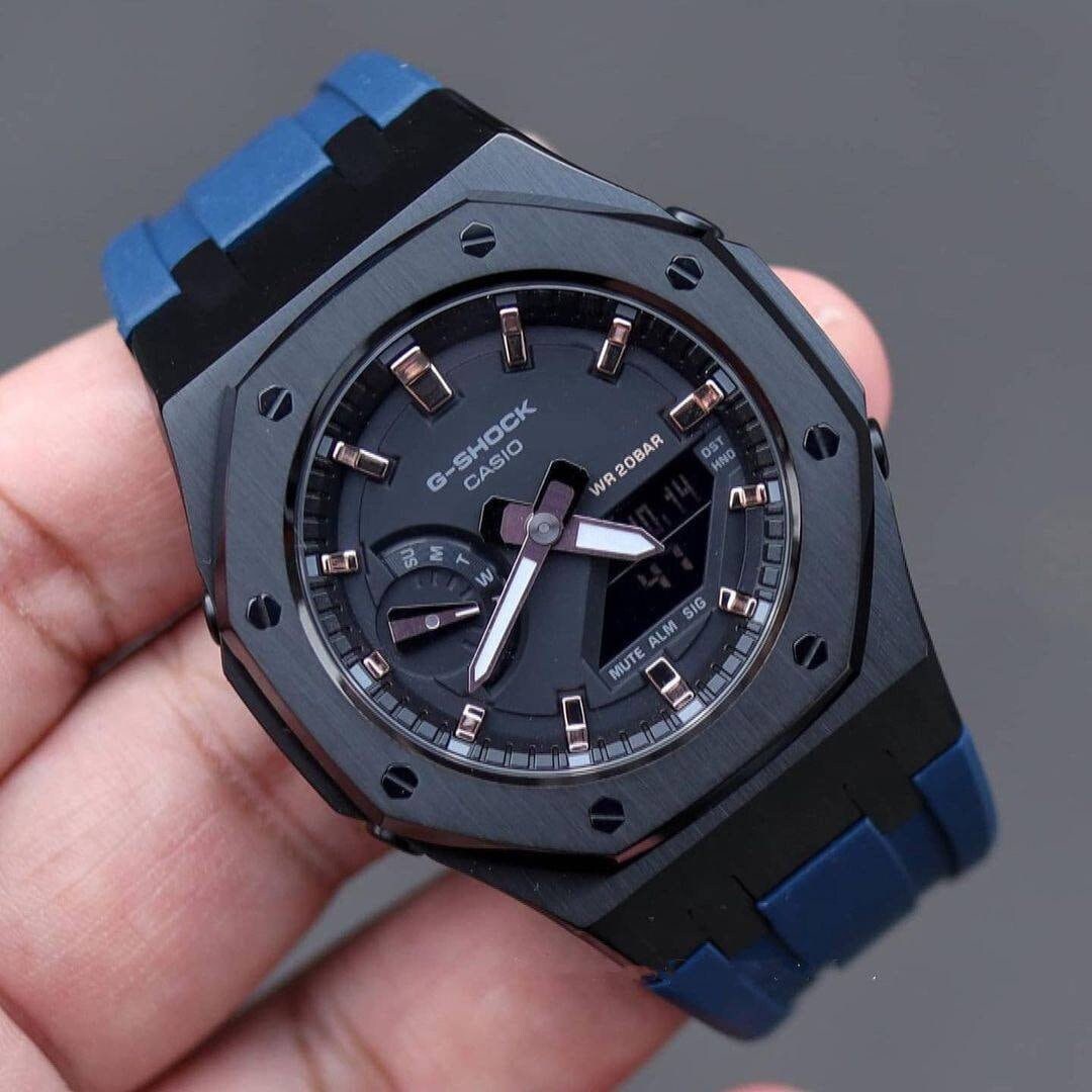 Royal blue best sale g shock watch