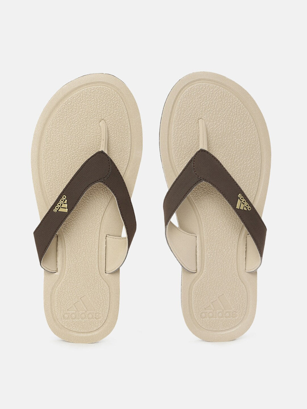 06e51568-d183-4c9e-b781-dea8d51ad7561637125573328-ADIDAS-Men-Beige-Coffee-Brown-Thong-Flip-Flops-665163712557-1.jpg