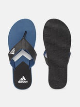 Load image into Gallery viewer, 15985141-8914-4871-b697-88cfb76d3c0f1639128684724-ADIDAS-Men-Black-Blue-Colourblocked-Thong-Flip-Flops-201639-4.jpg
