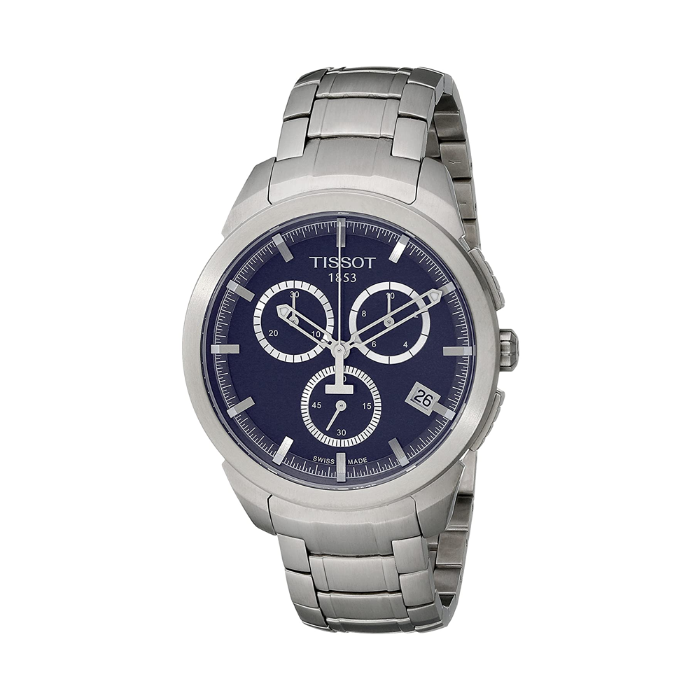 AAA Copy - With original box Tissot T0694174404100 Chronograph Sport Blue Dial Men's Watch