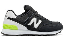 Load image into Gallery viewer, With Original Box -  (WMNS) New Balance 574Series Suede Black/Green/White WL574CNA
