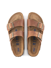 Load image into Gallery viewer, 20199ac7-355c-484d-ac4e-0eb74fabce221628593040702BirkenstockArizonaSoftFootbedBrownRegularUnisexSlideSandals1.jpg
