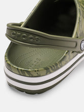 Load image into Gallery viewer, 283e8224-6188-47c0-b105-39716b855afe1582517762667-Crocs-Unisex-Olive-Green-Printed-Clogs-3891582517761407-4.jpg
