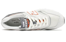 Load image into Gallery viewer, With Original Box -  New Balance 997 Series Retro Low Top Casual Unisex White Gray Orange Made In Usa &#39;White Gray Orange&#39; M997CSEA
