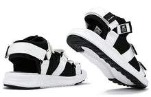 Load image into Gallery viewer, With Original Box -  New Balance Open Toe Flat Heel Sports Unisex White Sandals SD750BW
