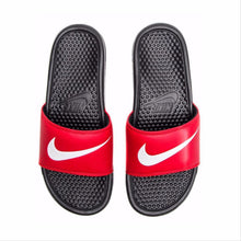 Load image into Gallery viewer, By_Rich_Ale_slipper_style_hawai_ Nike Benassi Red/White Scuffs / Slides (312618-006) - R - R2L15
