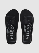 Load image into Gallery viewer, 377d759d-573a-41f8-b9bc-4e07824509451592207342979-Tommy-Hilfiger-Men-Black-Printed-Thong-Flip-Flops-3941592207-1.jpg
