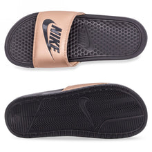 Load image into Gallery viewer, By_Rich_Ale_slipper_style_hawai_ Nike Benassi Womens Bronze Scuffs / Slides (343881-900) - I4 - F - L/P
