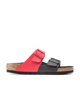 Load image into Gallery viewer, 3b5601ed-beb3-492d-a106-b8e3e04bfef21628593057532BirkenstockArizonaSplitBlackNarrowUnisexSlideSandals3.jpg
