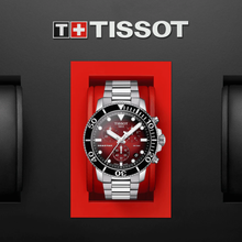 Load image into Gallery viewer, AAA Copy - With original box Tissot SEASTAR Red Dial Stainless Steel Mens Watch - T1204171142100
