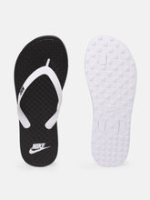 Load image into Gallery viewer, 51a0ddc3-5fdc-4d48-923d-f1341db676841626347427501-Nike-Men-Black-White-Solid-OnDeck-Thong-Flip-Flops-91316263-4.jpg
