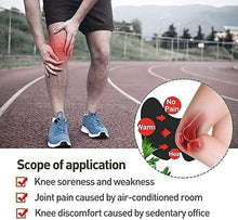 Load image into Gallery viewer, 4beauty Therapy Herbal Knee Plaster Sticker Pain Relief and Inflammation Patches Joint Knee Relief Patches Kit Natural Wormwood Extract Sticker Knee Pain Relief Patches For Men Women Pack Of (10)
