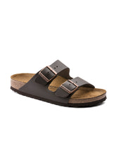 Load image into Gallery viewer, 593afff1-0565-4506-b928-c5bb2746a6b91582105437297-Birkenstock-Unisex-Brown-Leather-Flats-6571582105435720-1.jpg
