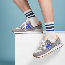 Load image into Gallery viewer, With Original Box -  New Balance 574 &#39;Castlerock Team Royal&#39; ML574NE2
