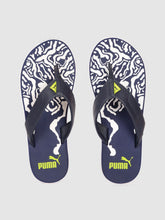 Load image into Gallery viewer, 5eb0118f-39d9-4b58-92da-369d46b032501599902983361-Puma-Men-Grey-Blue-Printed-Thong-Flip-Flops-798159990298237-1.jpg
