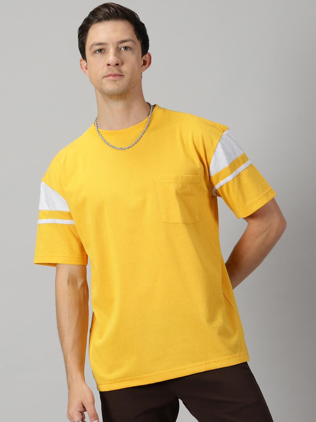 Be The Bold Cotton Half Sleeves Regular Fit Mens Casual T-shirt