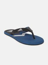 Load image into Gallery viewer, 6f3a7d4e-2cbf-46a1-ac6a-ff9c3b2348ad1639128684738-ADIDAS-Men-Black-Blue-Colourblocked-Thong-Flip-Flops-201639-2.jpg
