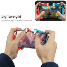 Load image into Gallery viewer, Arsha lifestyle Mobile Phone Gamepad Joystick Handle L1 R1 Trigger for PUBG Sensitive Shoot
