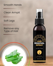 Load image into Gallery viewer, Ayurjeet Hair Removal Spray for Men and Women 100 ml - Painless Removal of Unwanted Body Hair - Smooth Hands - Soft Legs - Clean Armpit Spray��(100 ml)
