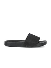 Load image into Gallery viewer, BUCIK Women&#39;s Synthetic Leather Slip-On Casual Sliders
