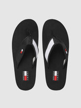 Load image into Gallery viewer, 7b1083c5-ab20-43af-96d4-c5c3519652be1568632351328-Tommy-Hilfiger-Men-Black-White-Colourblocked-Slip-On-598156-1.jpg
