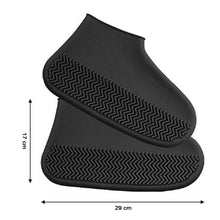 Load image into Gallery viewer, Arsha lifestyle Non-Slip Silicone Rain Reusable Anti skid Waterproof Fordable Boot Shoe Cover ( Large )
