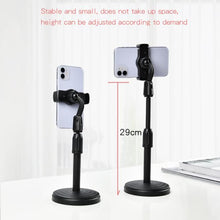 Load image into Gallery viewer, Arsha lifestyle Mobile Stand for Table Height Adjustable Phone Stand Desktop Mobile Phone Holder
