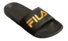 Load image into Gallery viewer, By_Rich_Ale_slipper_style_hawai_ Fila Mens FSU Slides 079 (Black/Gold)- FBG - R2L17
