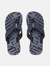 Load image into Gallery viewer, ae73ffd8-d569-4d73-8b12-02cd7bcd79901633339630721-Puma-Unisex-Navy-Blue-Grey-Self-Design-Thong-Flip-Flops-852-1.jpg
