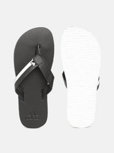 Load image into Gallery viewer, b7ed3475-675d-412e-8462-167fb128c5b21628507352614-ADIDAS-Men-Black-White-Thong-Flip-Flops-8741628507352381-4.jpg
