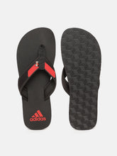 Load image into Gallery viewer, bbdf96d9-9464-4972-94a0-25d38bbe5a8e1628508558292-ADIDAS-Men-Black-Red-Thong-Flip-Flops-5441628508557956-4.jpg
