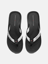 Load image into Gallery viewer, d0f99e97-9d9b-4fb0-ae2b-94e32b54c2831628662124262-Tommy-Hilfiger-Men-White-Grey-BEACH-Printed-Thong-Flip-Flop-1.jpg
