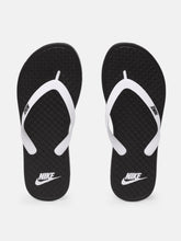 Load image into Gallery viewer, e5cd9493-0dbb-4b16-b15b-c706f9e208da1626347427521-Nike-Men-Black-White-Solid-OnDeck-Thong-Flip-Flops-91316263-1.jpg
