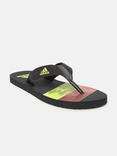 Load image into Gallery viewer, ee608394-33a8-4be8-b88e-4f842d25b7721628505574651-ADIDAS-Men-Black-Fluorescent-Green-Thong-Flip-Flops-3616285-2.jpg
