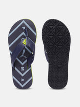 Load image into Gallery viewer, f04a62b6-e9c2-4691-ad73-39e2837e65fb1637329069790-Puma-Unisex-Navy-Blue-Colourblocked-Thong-Flip-Flops-4811637-4.jpg
