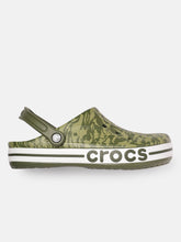 Load image into Gallery viewer, f1fcf005-68e4-41f7-9c46-817f0f9864711582517762733-Crocs-Unisex-Olive-Green-Printed-Clogs-3891582517761407-2.jpg
