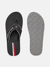 Load image into Gallery viewer, fb27b65f-40f9-45c7-815e-c790c651813a1628665362810-Tommy-Hilfiger-Men-Black-Printed-Thong-Flip-Flops-7321628665-4.jpg
