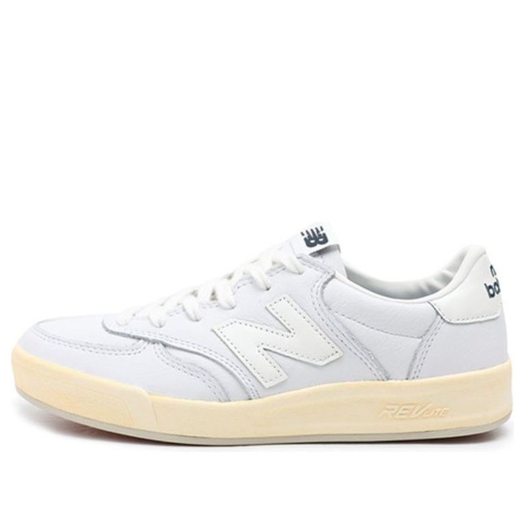 With Original Box -  New Balance CRT300 Wear-resistant Non-Slip Low Tops Casual Skateboarding Shoes White CRT300CL