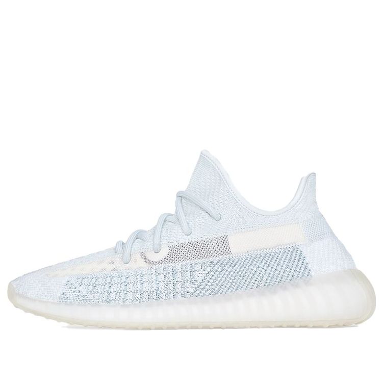 With Original Box -  adidas Yeezy Boost 350 V2 'Cloud White Non-Reflective' FW3043