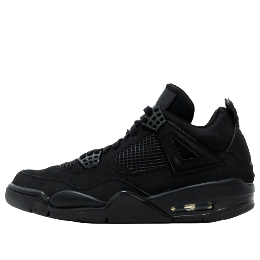 Air Jordan 4 Retro 'Black Cat' 2006 - Air Jordan - 308497 002 - black/black/light  graphite