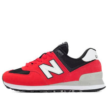 Load image into Gallery viewer, With Original Box -  New Balance 574 Series Black/Red/White ML574RR2
