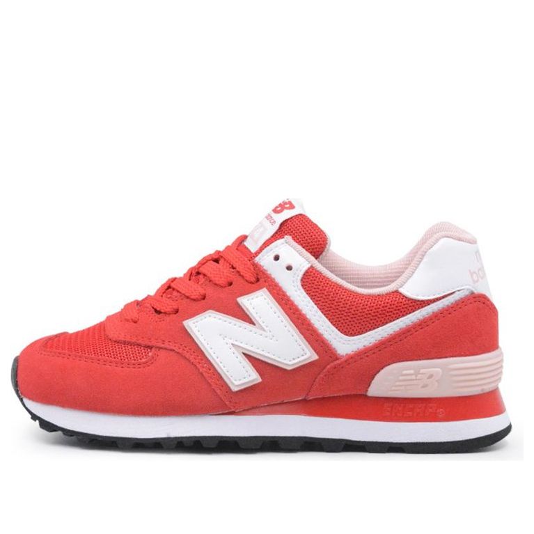 With Original Box -  (WMNS) New Balance 574 Coral Red WL574VDR