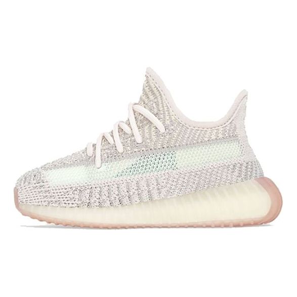 With Original Box -  adidas Yeezy Boost 350 V2 Infant 'Citrin Non-Reflective' FW3047