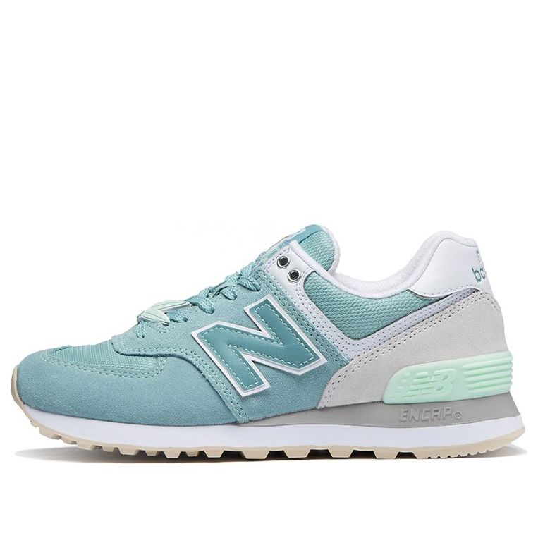 With Original Box -  (WMNS) New Balance 574 Blue WL574TAB