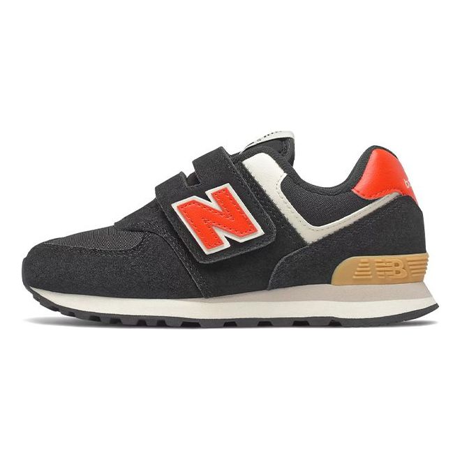 With Original Box -  (PS) New Balance 574 Black/Red PV574ML2