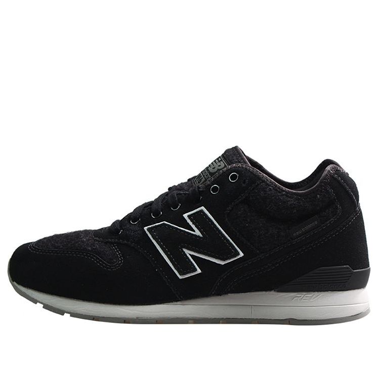 With Original Box -  New Balance NB 996 Low Tops Retro Sports Shoe Unisex Black MRH996CB