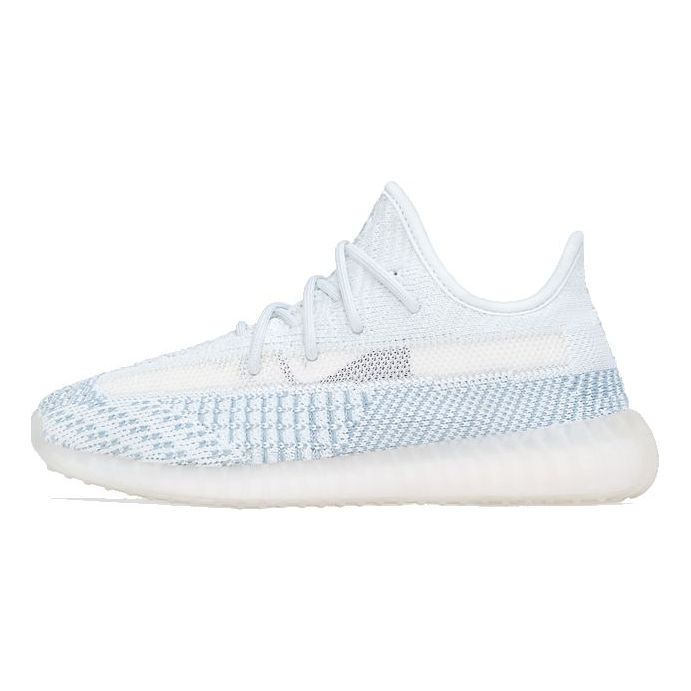 With Original Box -  adidas Yeezy Boost 350 V2 Kids 'Cloud White Non-Reflective' FW3051